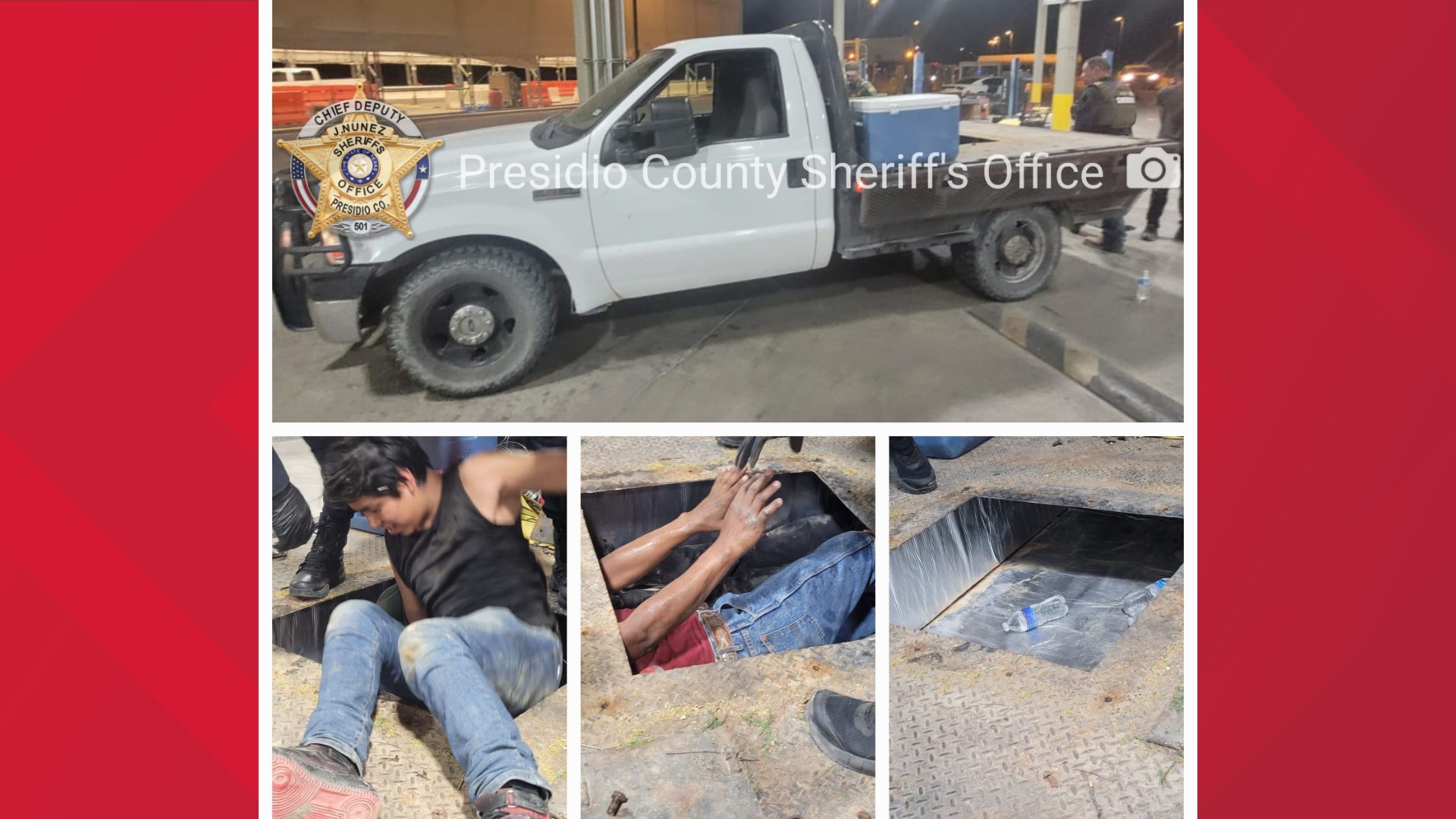 Presidio County Sheriff's Office arrests suspect charged with human