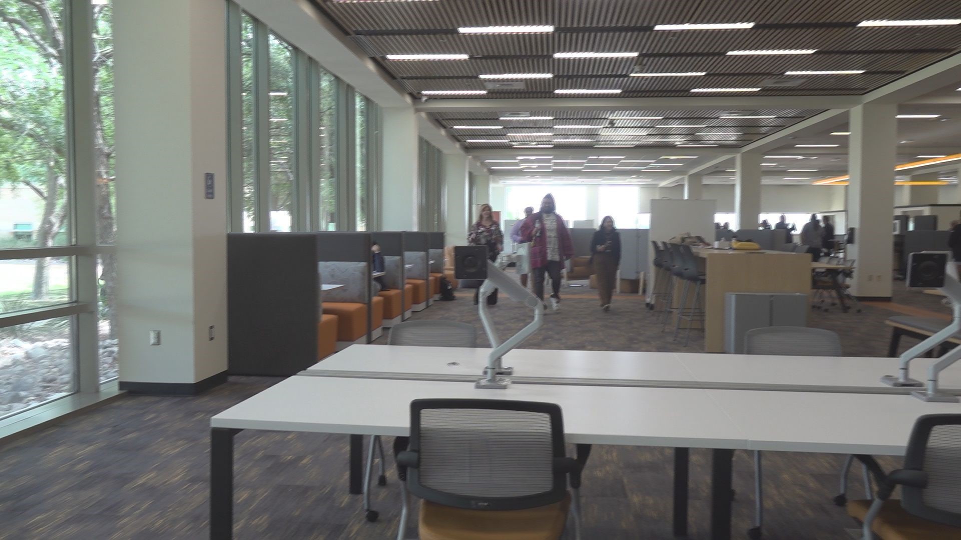 The renovations are mostly done and the space is ready for students to use.