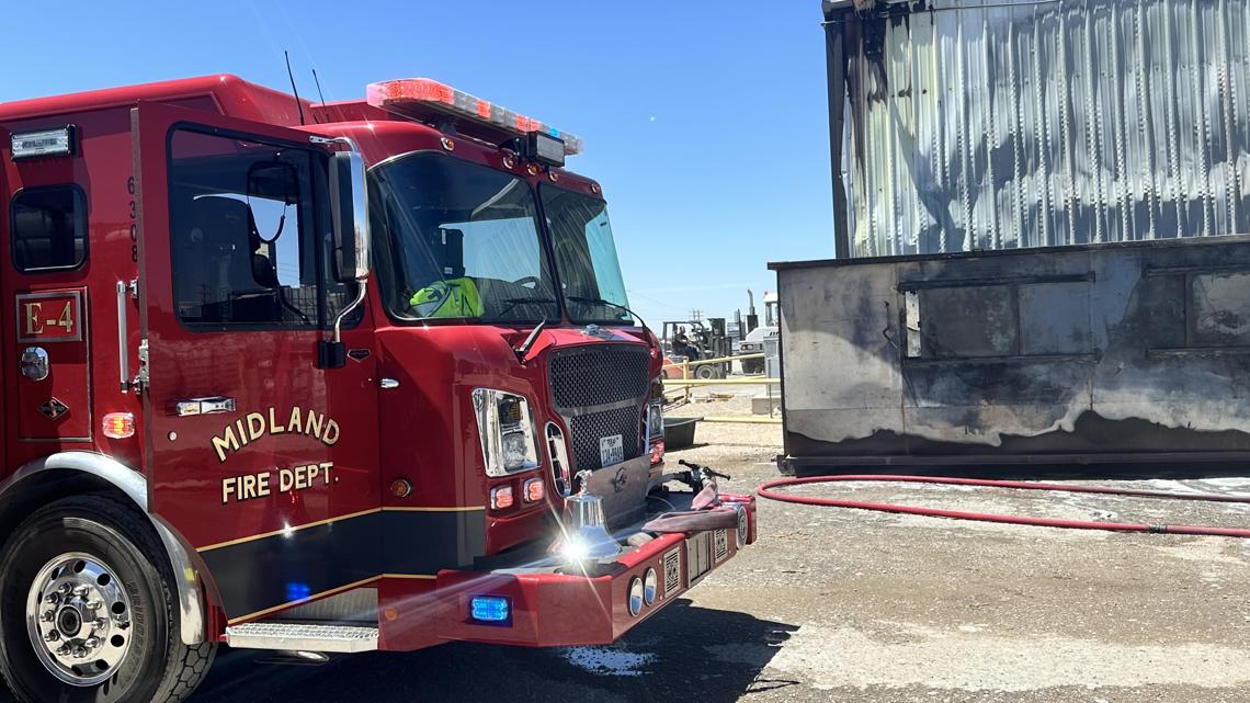 Fire at Imperative Chemical building in Midland - Vimarsana News