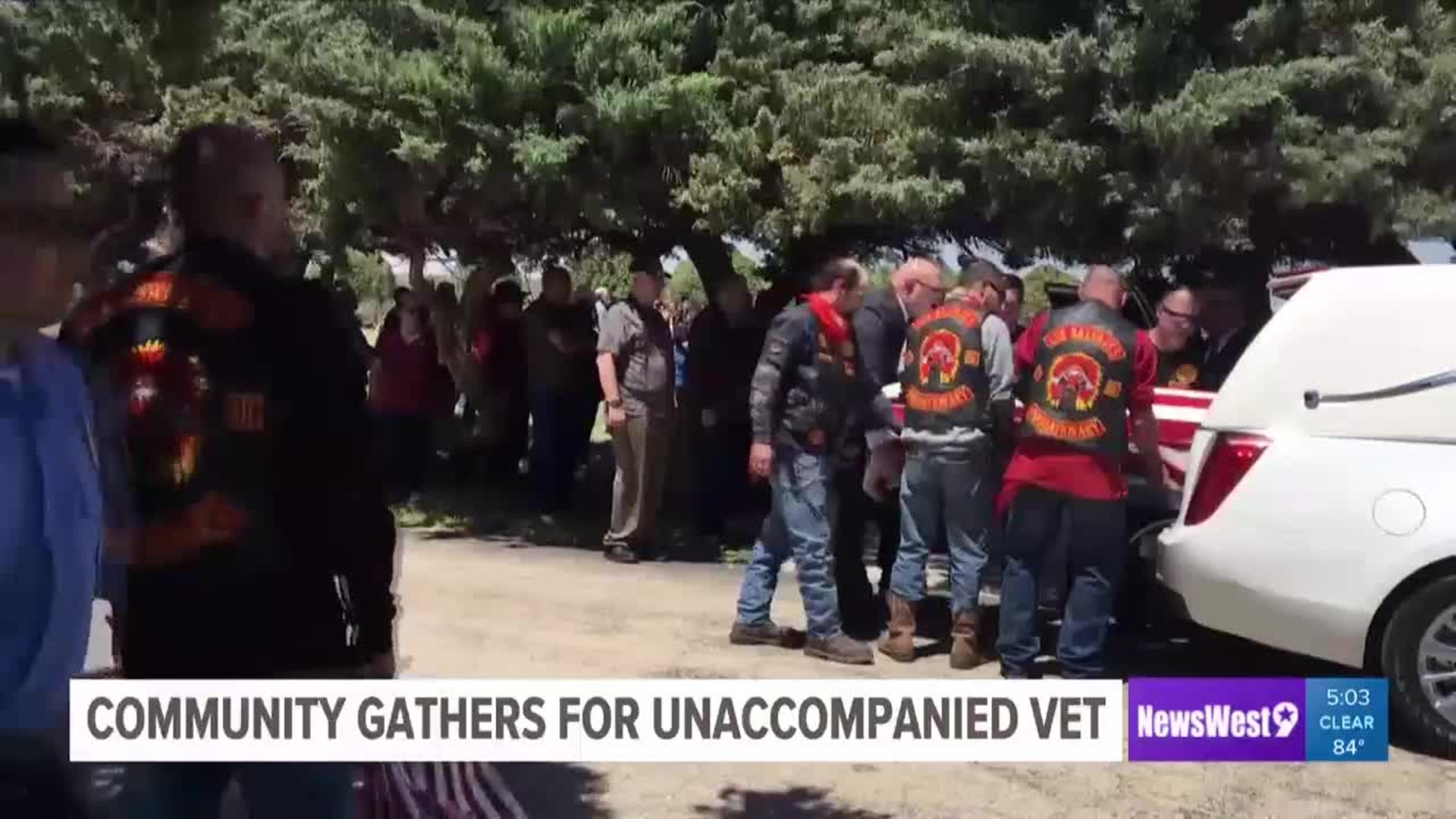 Big Spring community rallies for veteran’s funeral