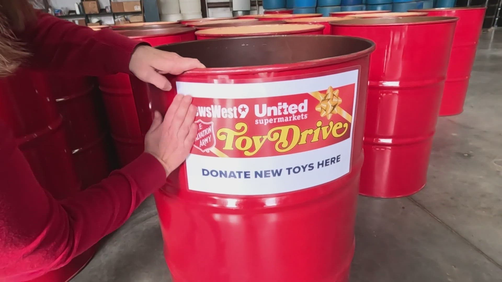 In November, you'll find the Toy Drive barrels at businesses all over the Permian Basin.