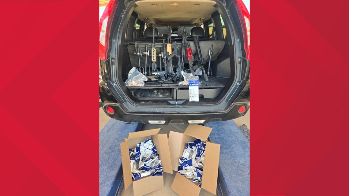Two arrests made in seizure of guns and ammunition at Presidio Port of Entry