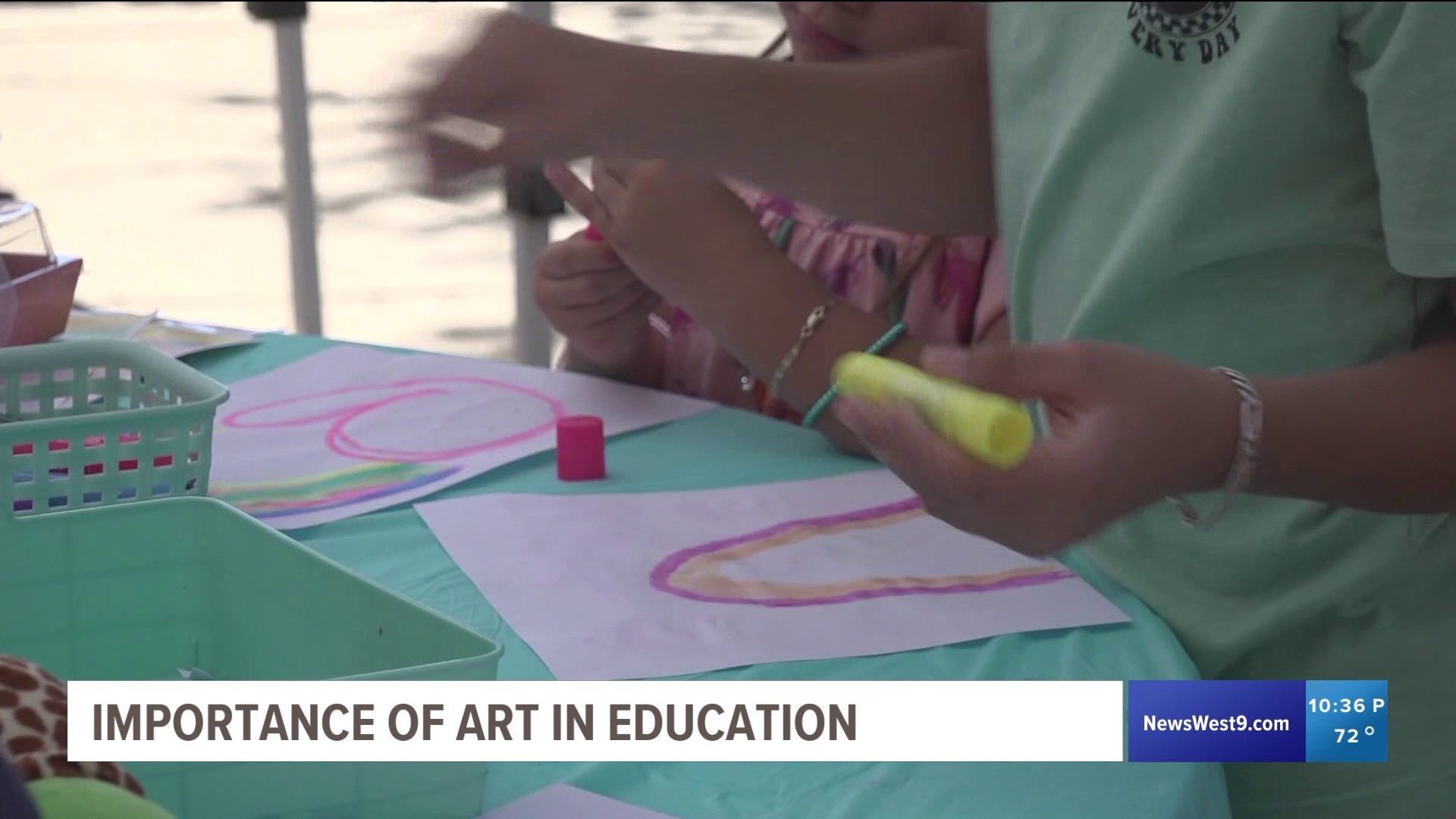 Ellen Noel Art Museum spoke on why it's important to teach about the arts in K-12 education.