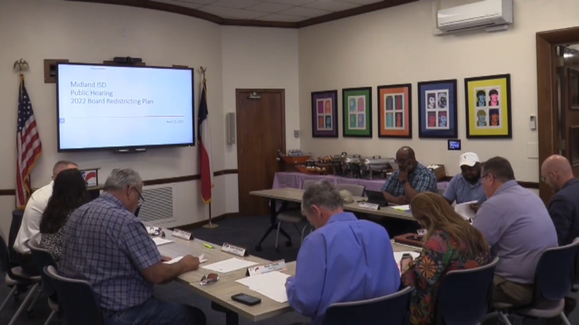 Midland ISD discusses proposed redistricting plan at public hearing meeting - Vimarsana News