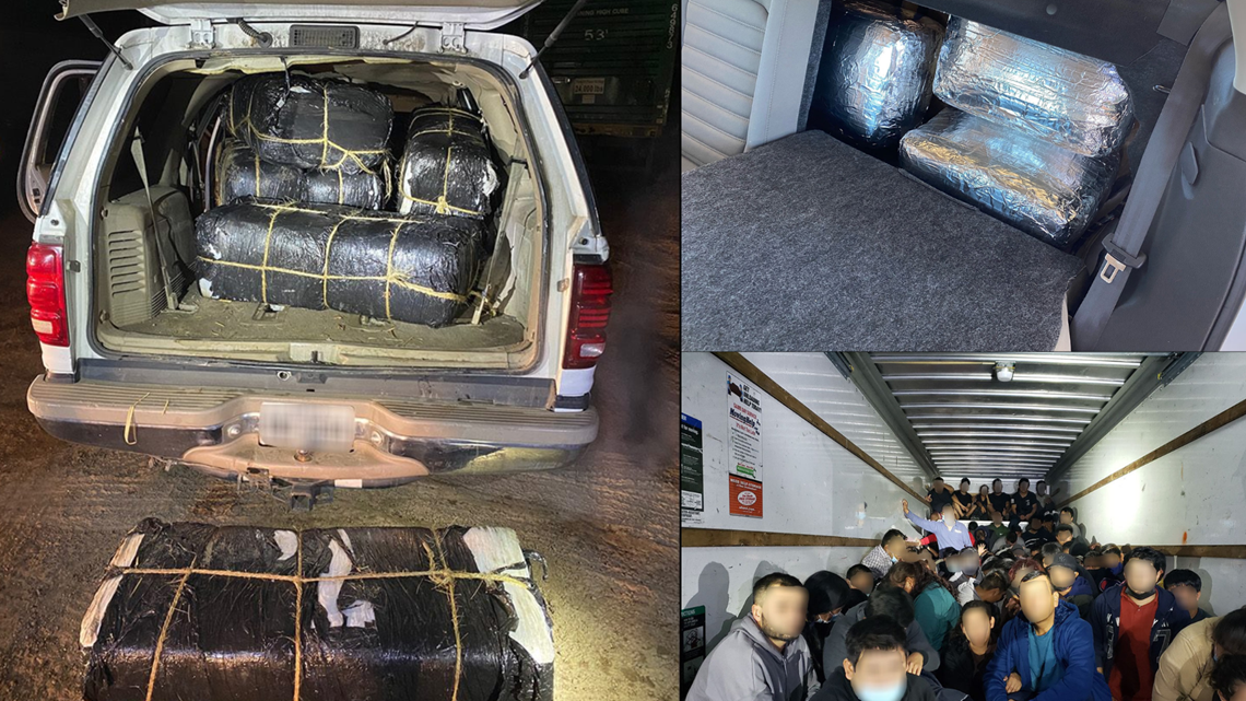 United States Border Patrol Laredo Sector siezes 677 pounds in drugs ...