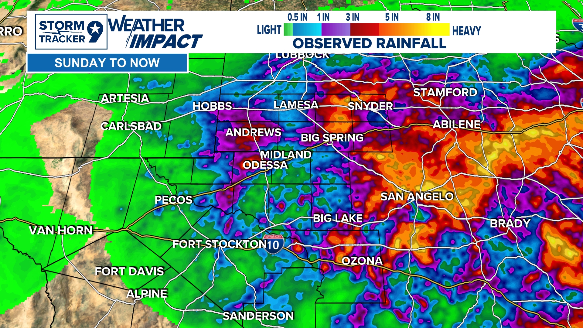 We take a look at how much rain West Texas really had and go into the details for the science behind to why this happened.