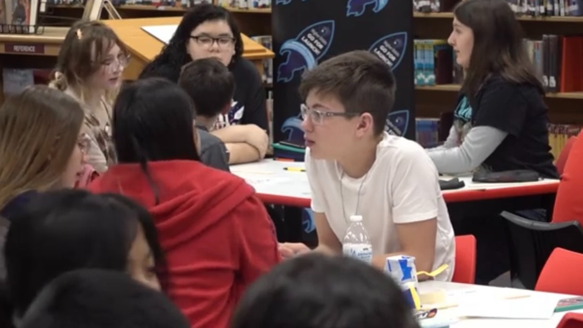 Through a partnership between Midland ISD and Higher Orbits, astronauts teach students about space. MDC agreed to continue the program for a third year in a row.