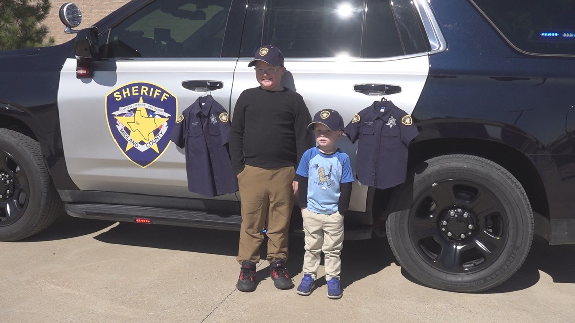 Two Midland boys become Sheriff's Deputies for a day - Vimarsana News