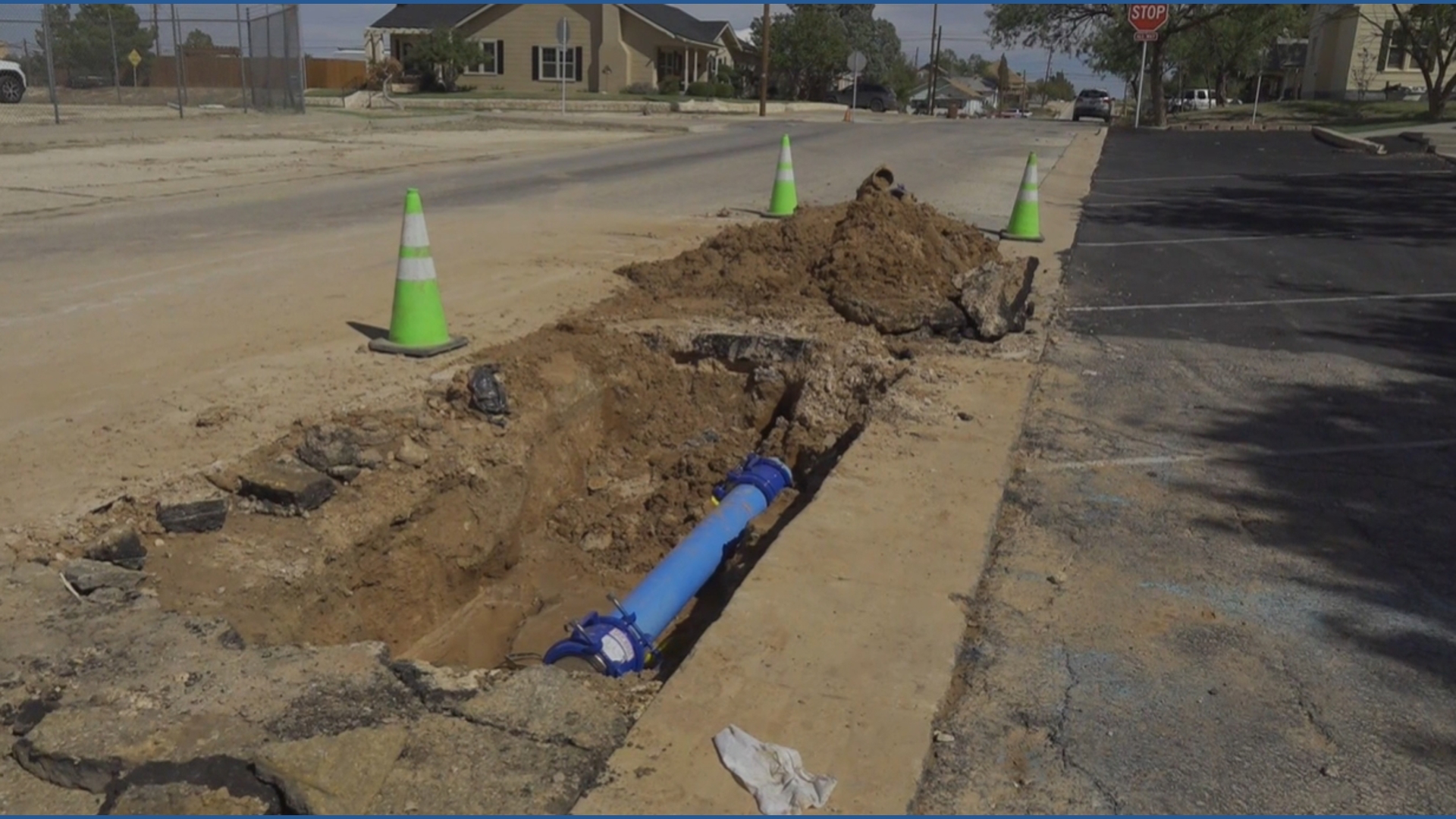 Spring Break Mapping Big Spring Residents Frustrated Over Frequent Water Line Breaks ...
