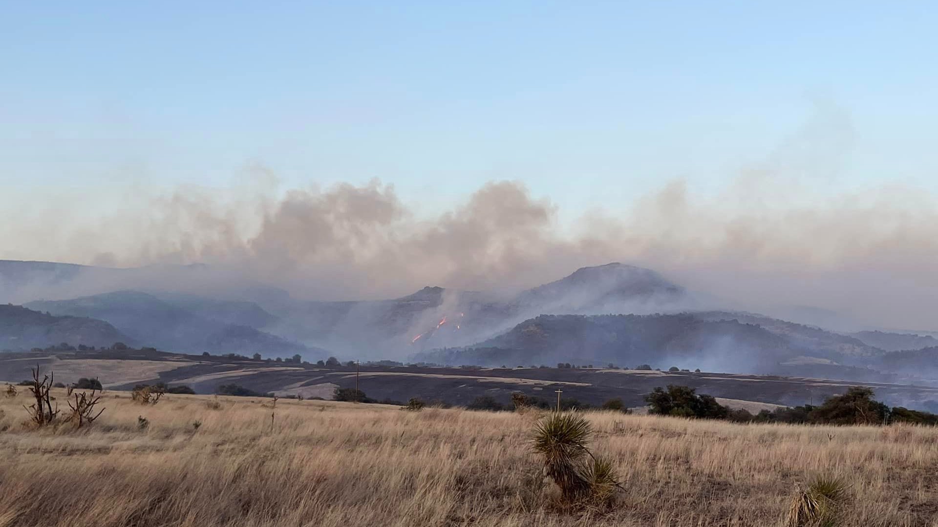 The Solar Park fire is up to 2,800 acres with 35% containment.