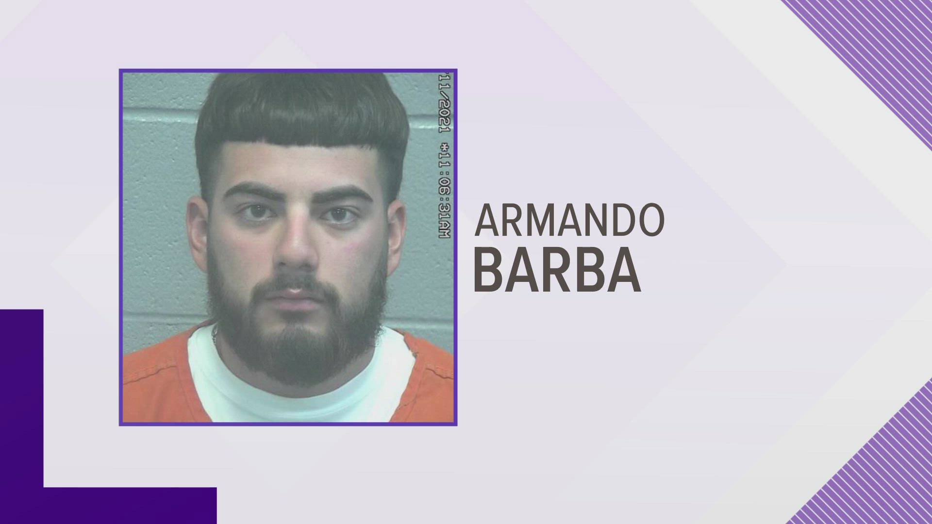 Armando Barba was sentenced to 15 years for failure to stop and render aid and 10 years for tampering with evidence.