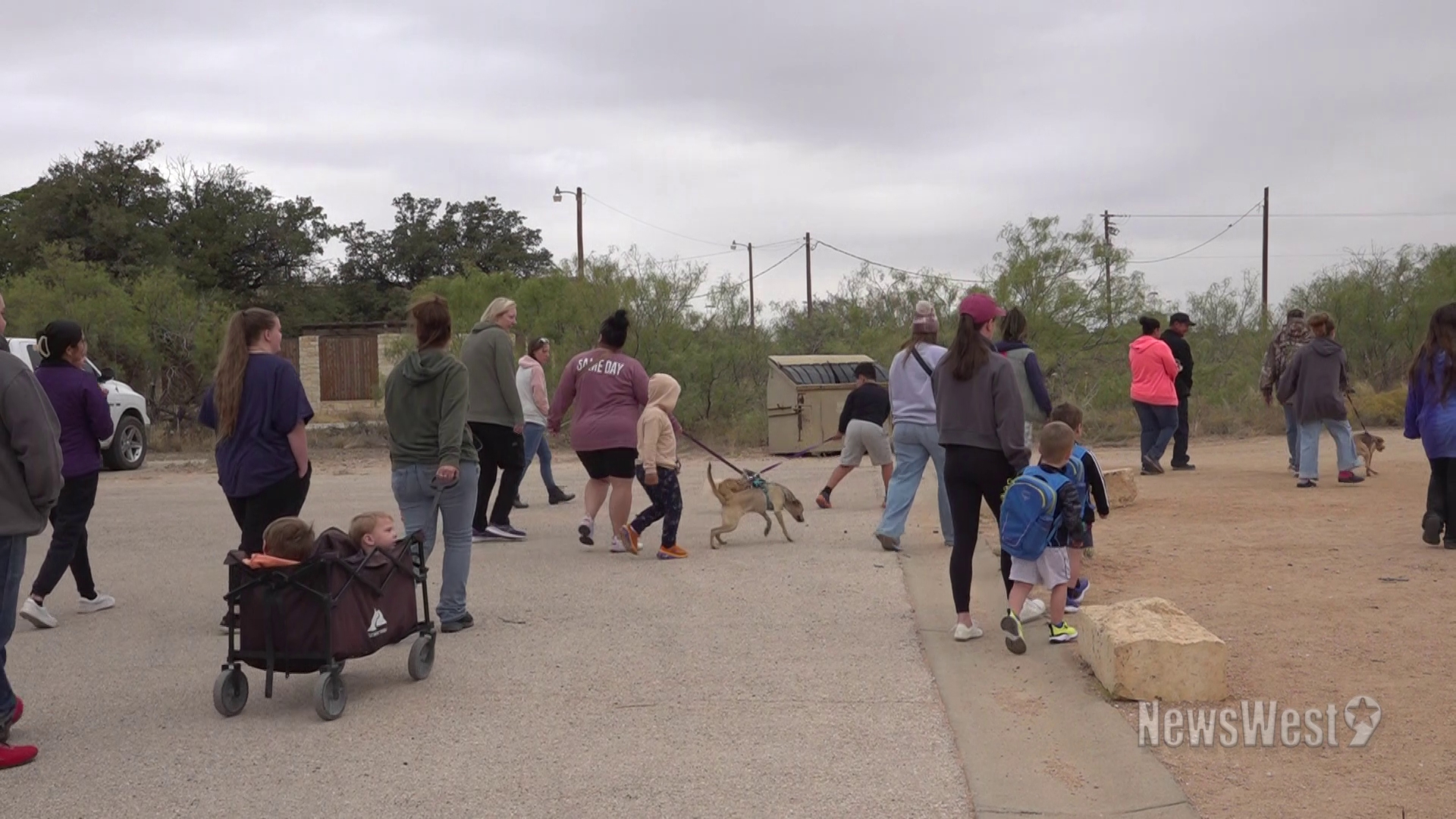 The hike is a one-mile trail and happens on the first Thursday of every month.