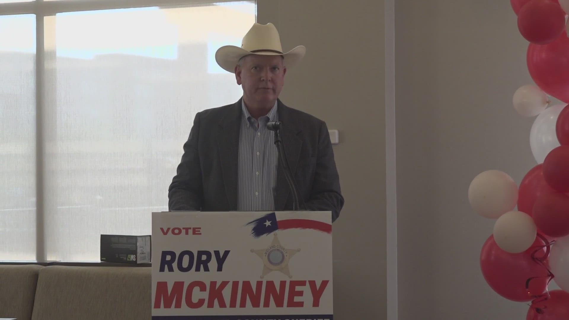Rory McKinney, who is running for Midland County sheriff, said on Saturday that his Facebook page has been hacked.