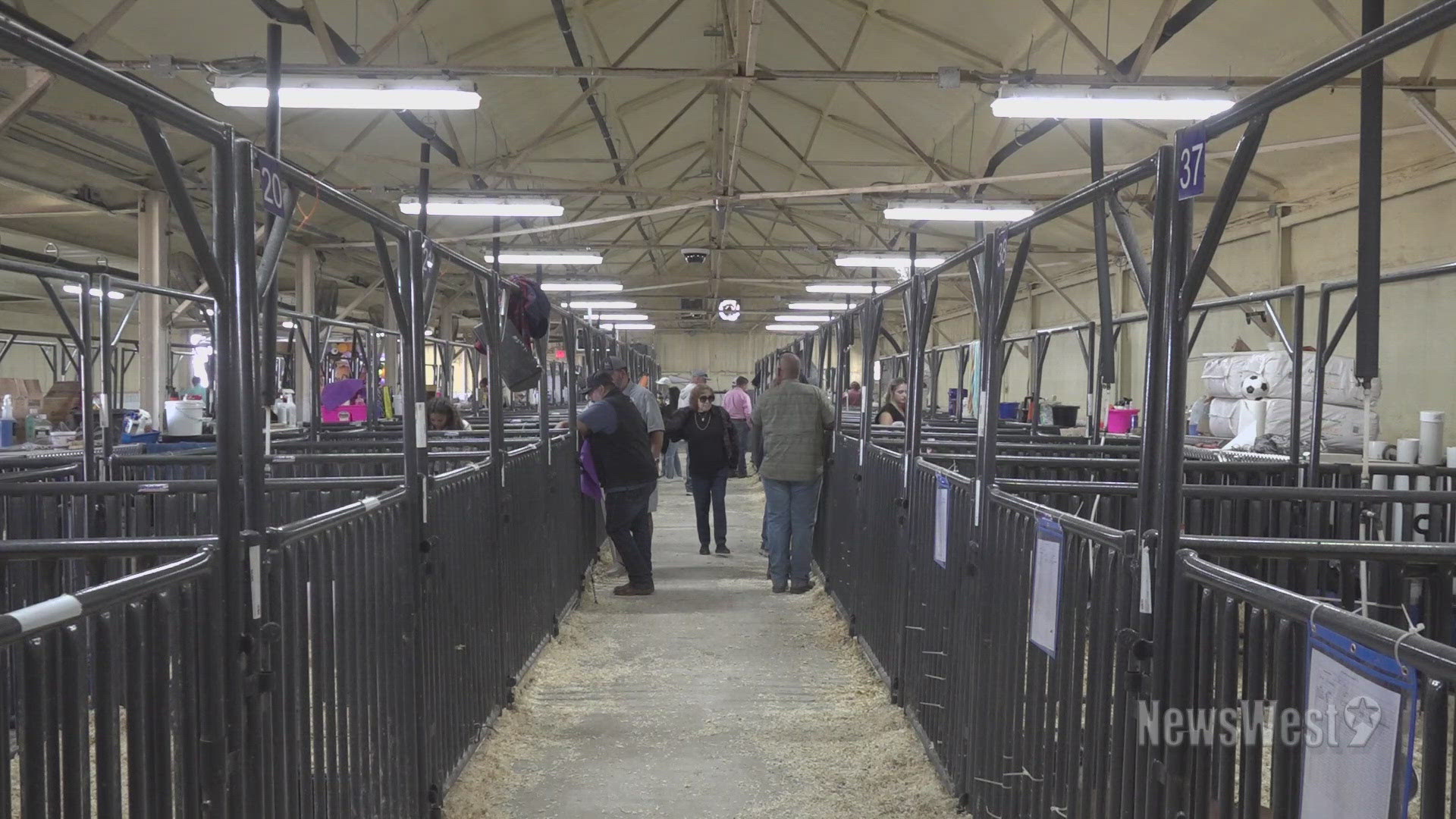 Agriculture students at the Midland Independent School District that care for pigs have a newly renovated swine barn.