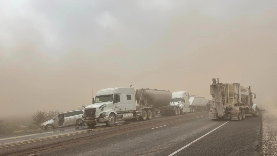 Pileup crash in Upton County involving multiple vehicles - Vimarsana News