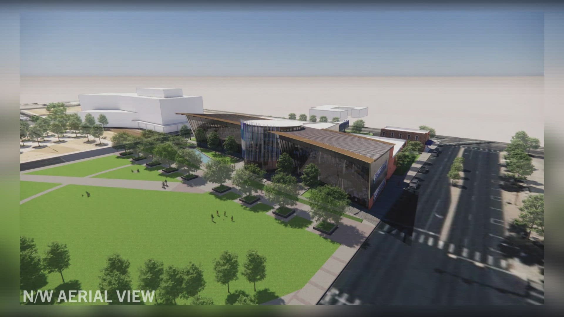 The Ector County Library is expected to open in January of 2027.