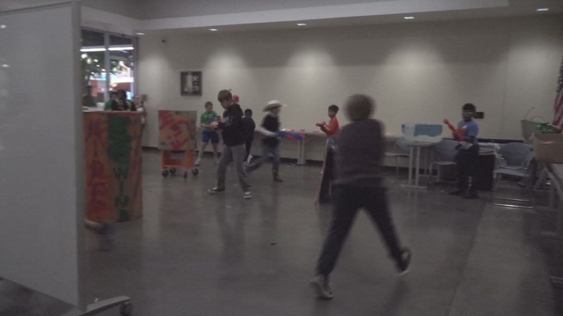 Nerf war takes place at Midland County Centennial Library - Vimarsana News