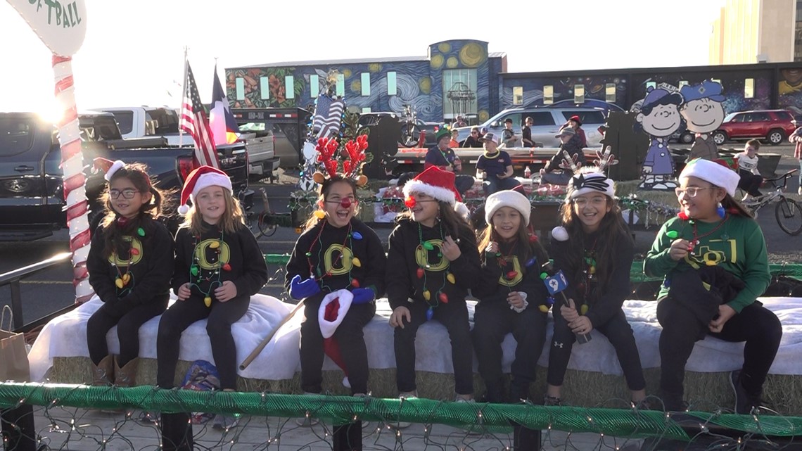 Parade goers enjoyed this year's Midland Christmas Parade