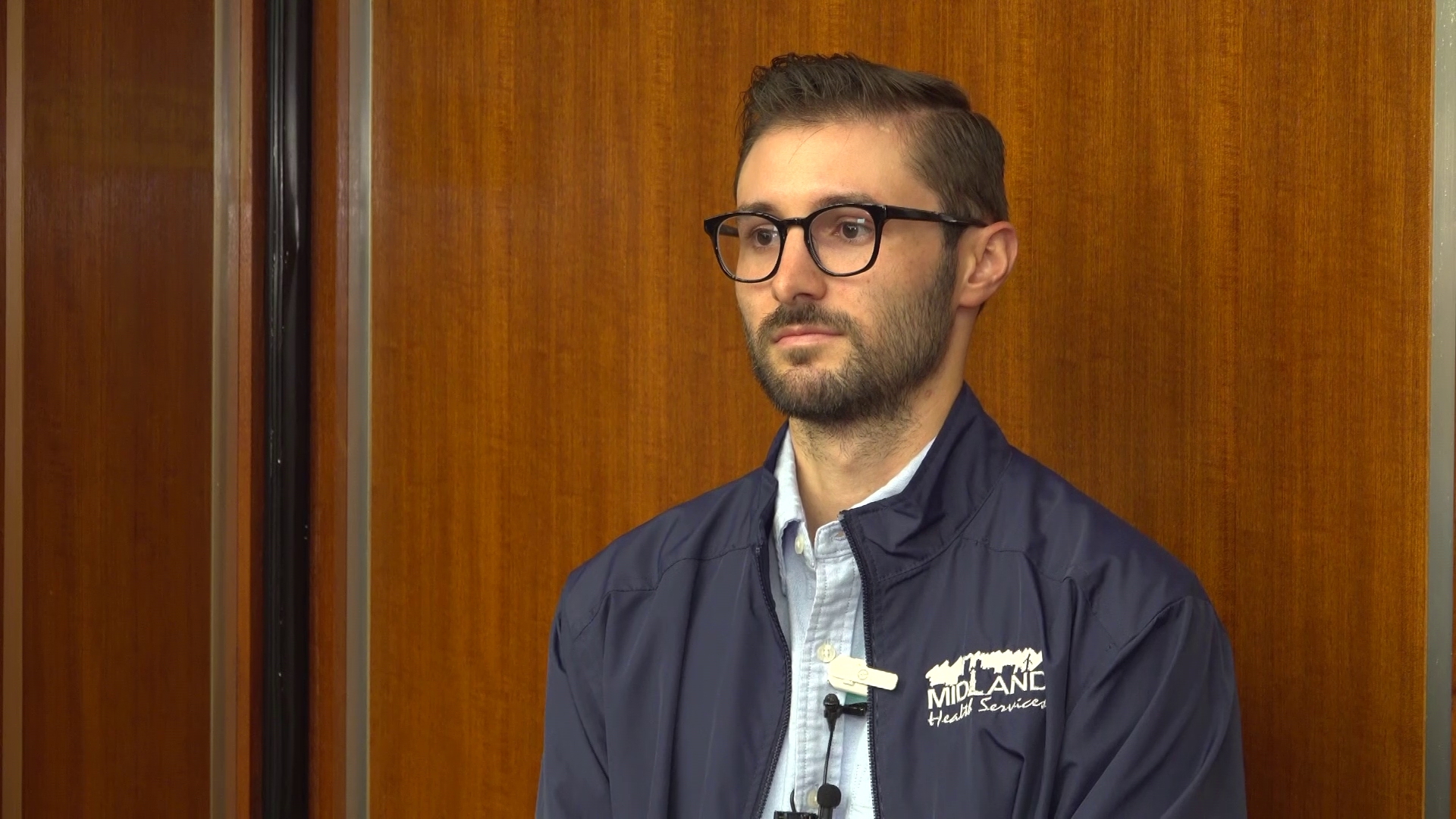 Tyler Collins with the Midland Health Department spoke to the media about an update to the reported case and how people can prevent from being infected.