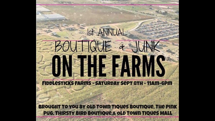 Fiddlesticks Farms host Boutique Junk on the Farm event