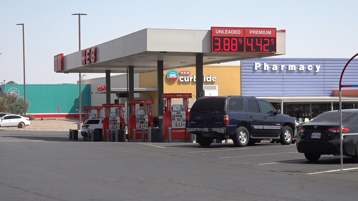Midland and Odessa gas prices are dropping
