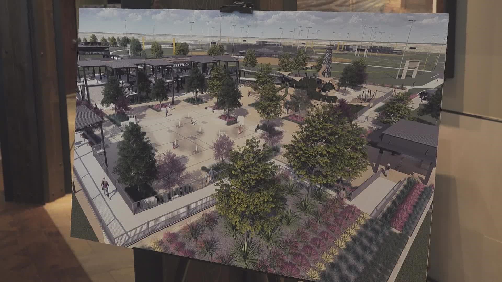 The hope is to break ground early next year, and $36 million has been raised already.