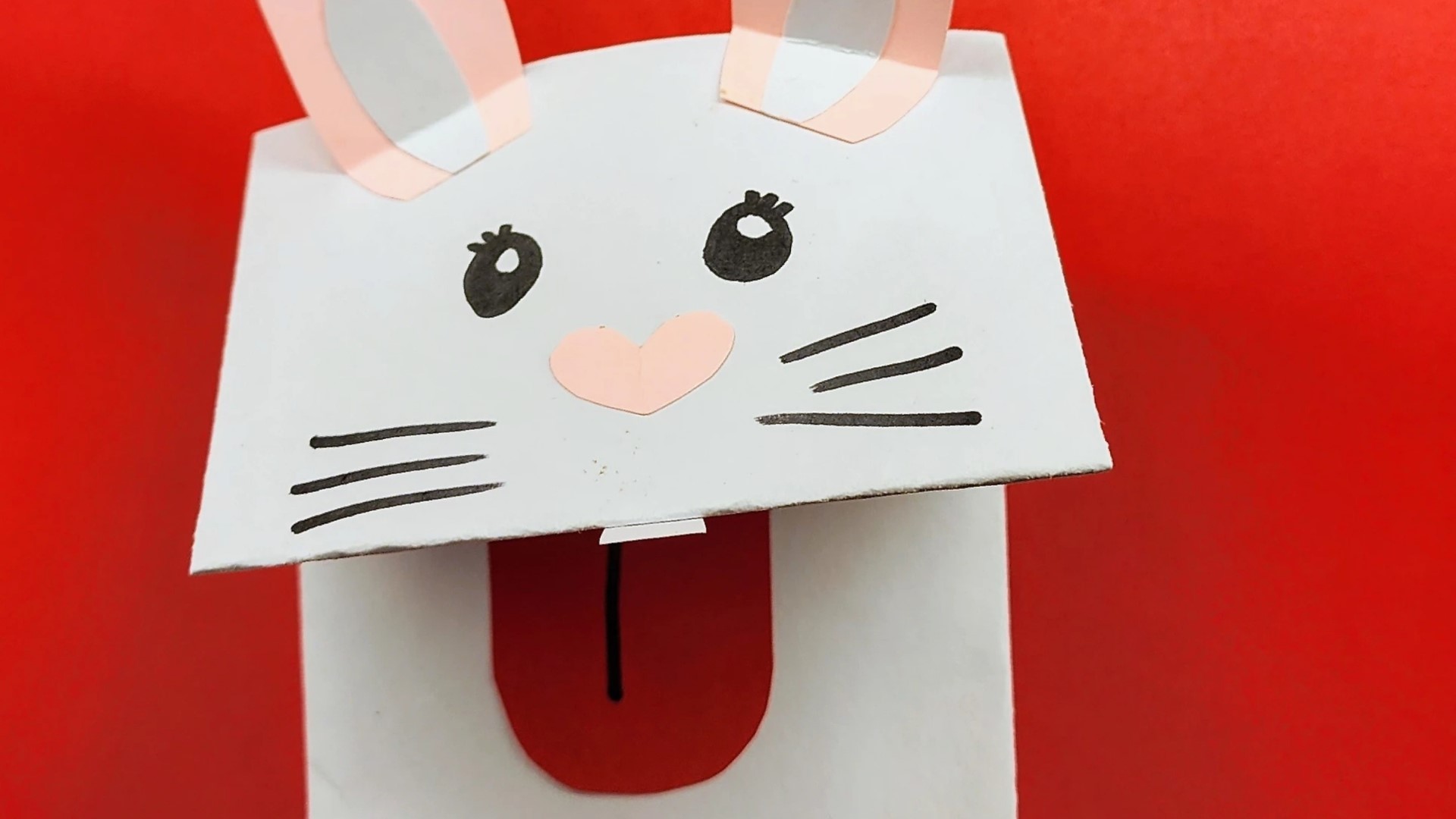 Children can learn how to make rabbit hand puppets for the Year of the Rabbit.