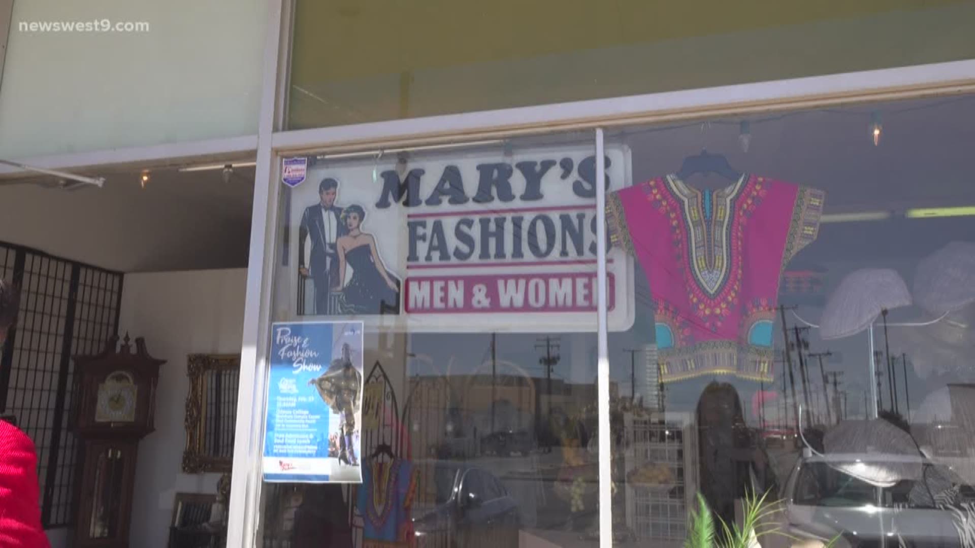 Mary's Fashions has been in Odessa for the past 20 years.