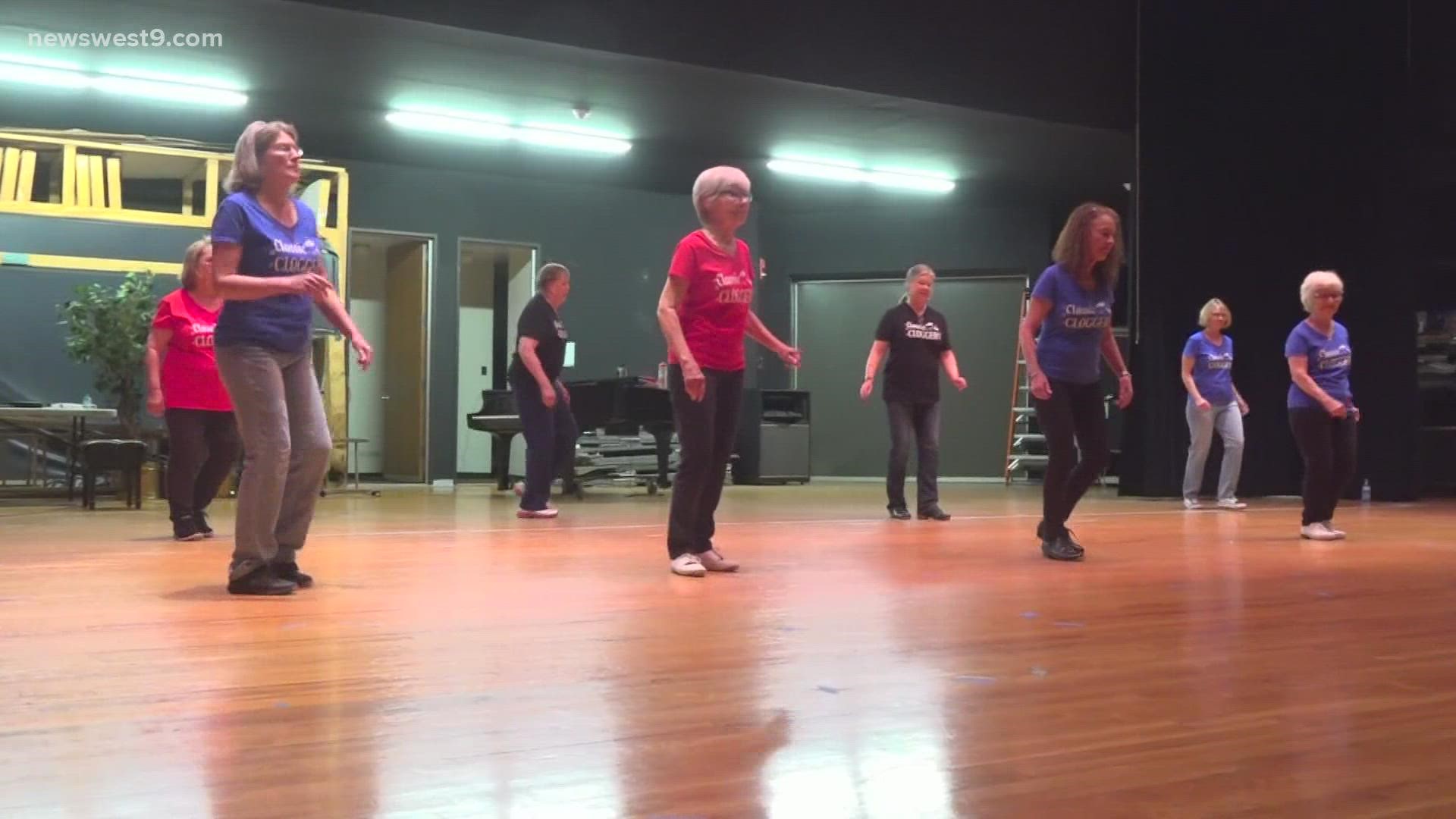 Tori Baca has been teaching clogging with Midland College for 10 years. In those years, she's taught groups of students who's ages range from 60 -79 years old.