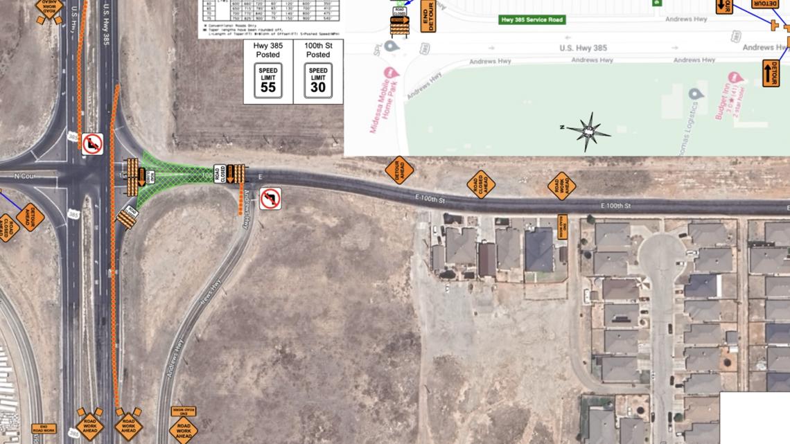 Road work to begin on 100th St. starting June 6 in Odessa - Vimarsana News