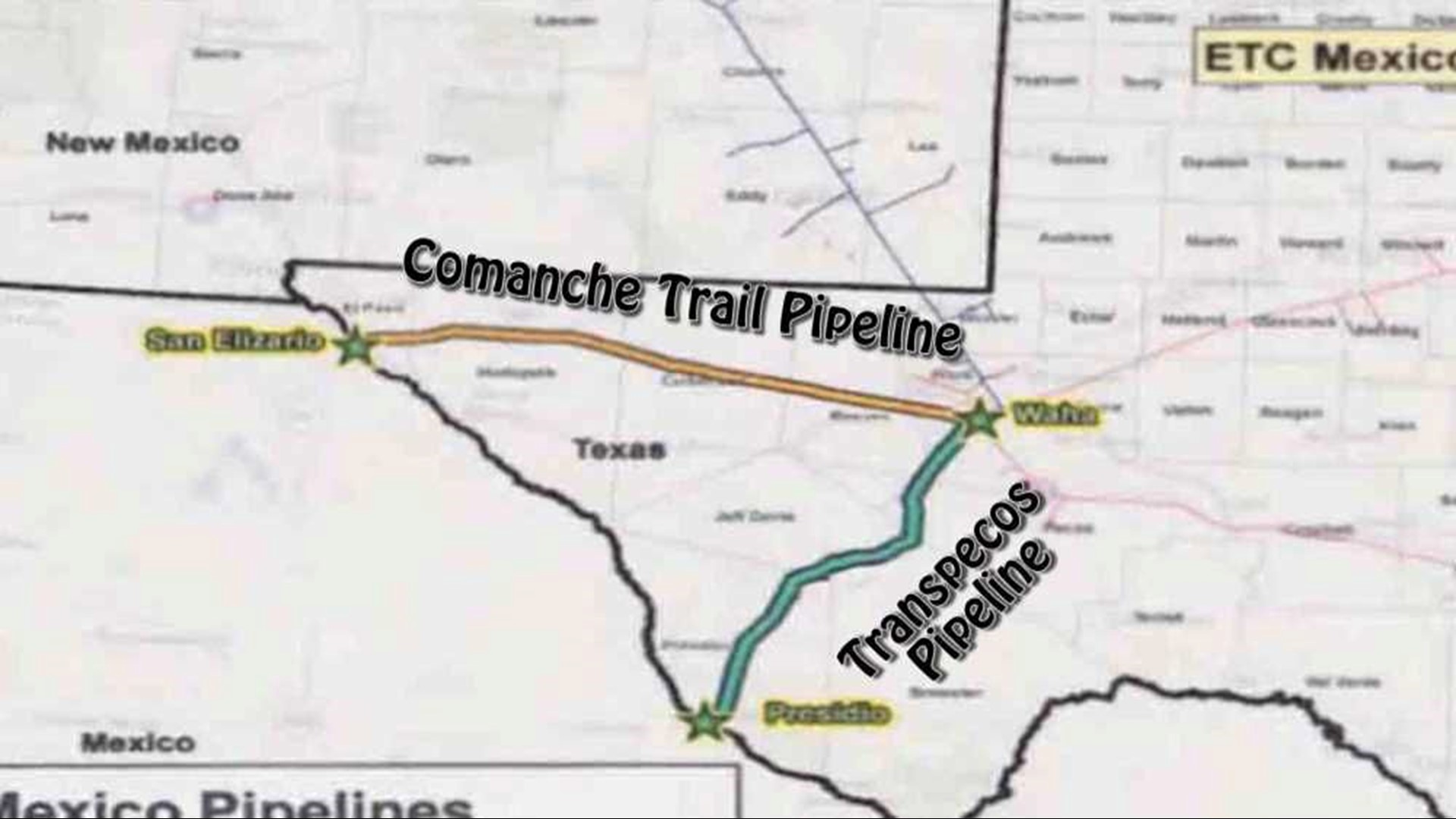 Trans Pecos, Comanche Trail Pipelines What to Expect, Where Are They