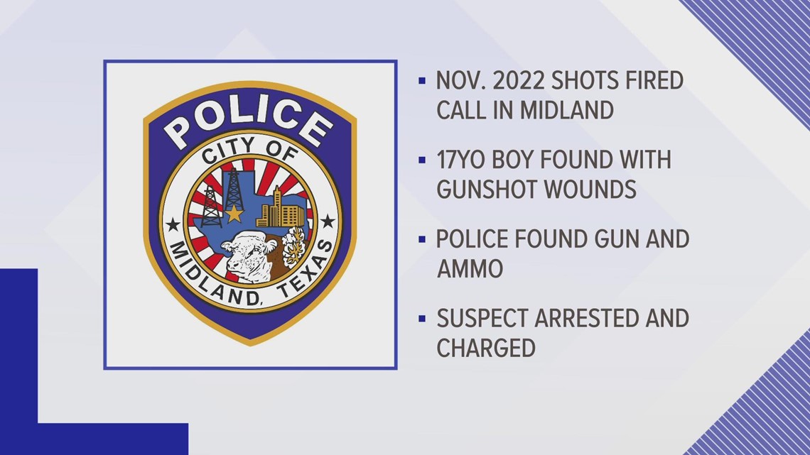 Midland Police Department arrests suspect involved in November 2022 homicide