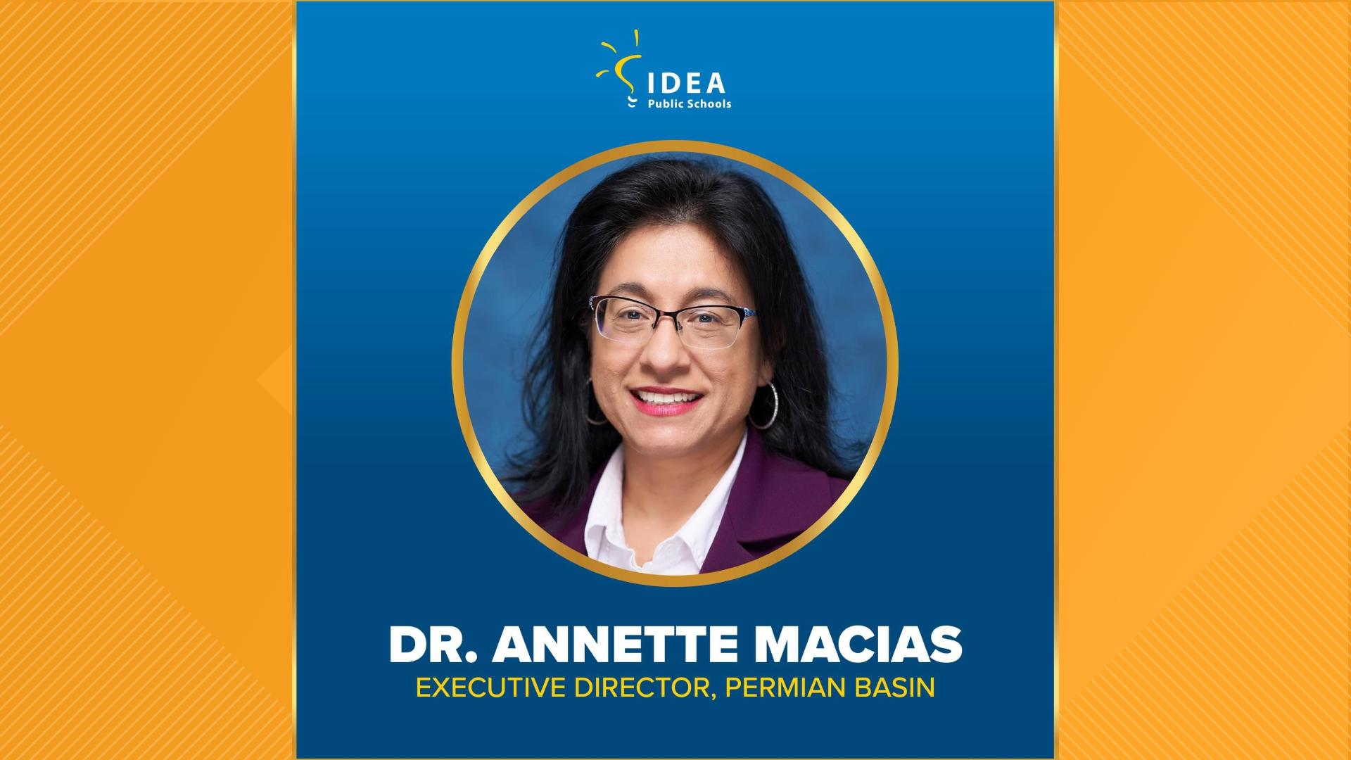 idea-public-schools-picks-dr-annette-macias-newswest9