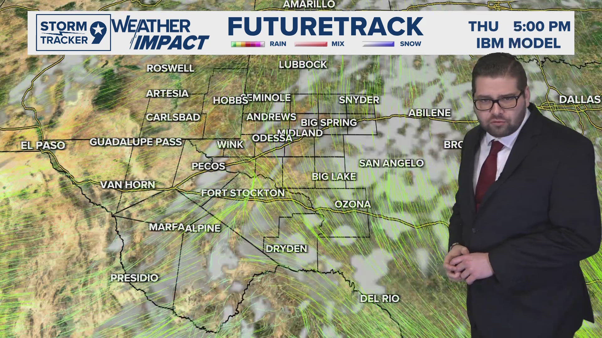 Rain Chances for One Half, Fire Danger for the Other Half | West Texas ...