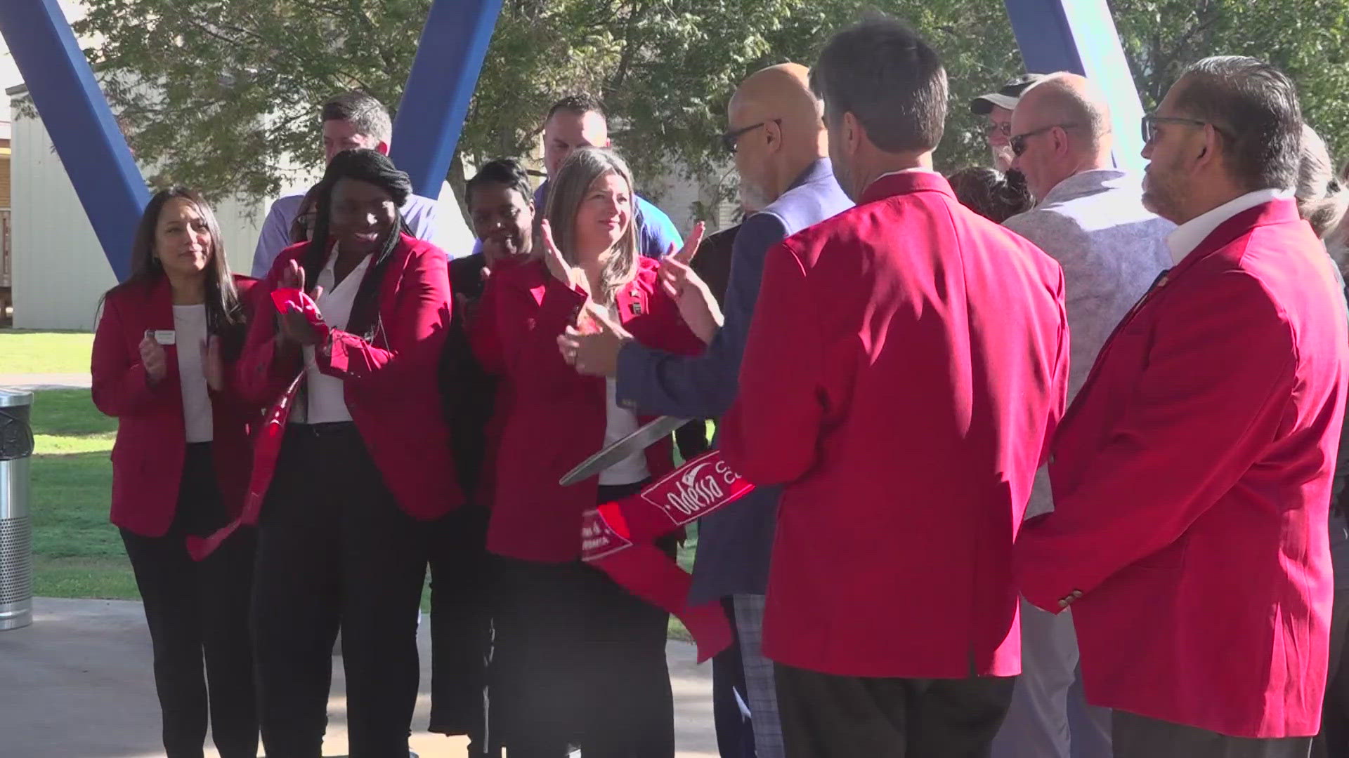 The pavilion underwent a new design and will continue working as an outdoor space for Early College High School students along with OC students.