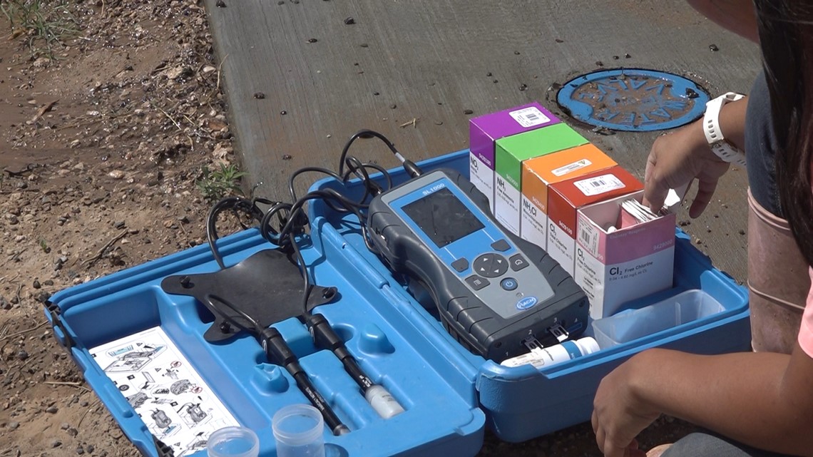 What does the ECUD water testing process look like? - Vimarsana News