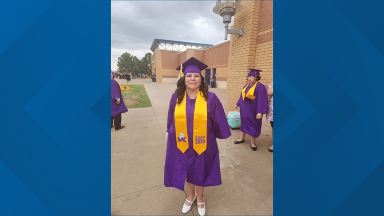 61-year-old Midland woman earns high school diploma 43 years later