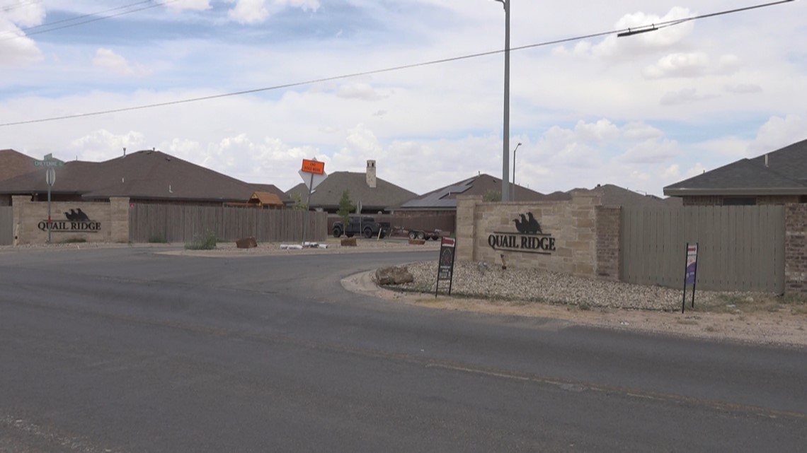 Midland adding new water line to Quail Ridge subdivision