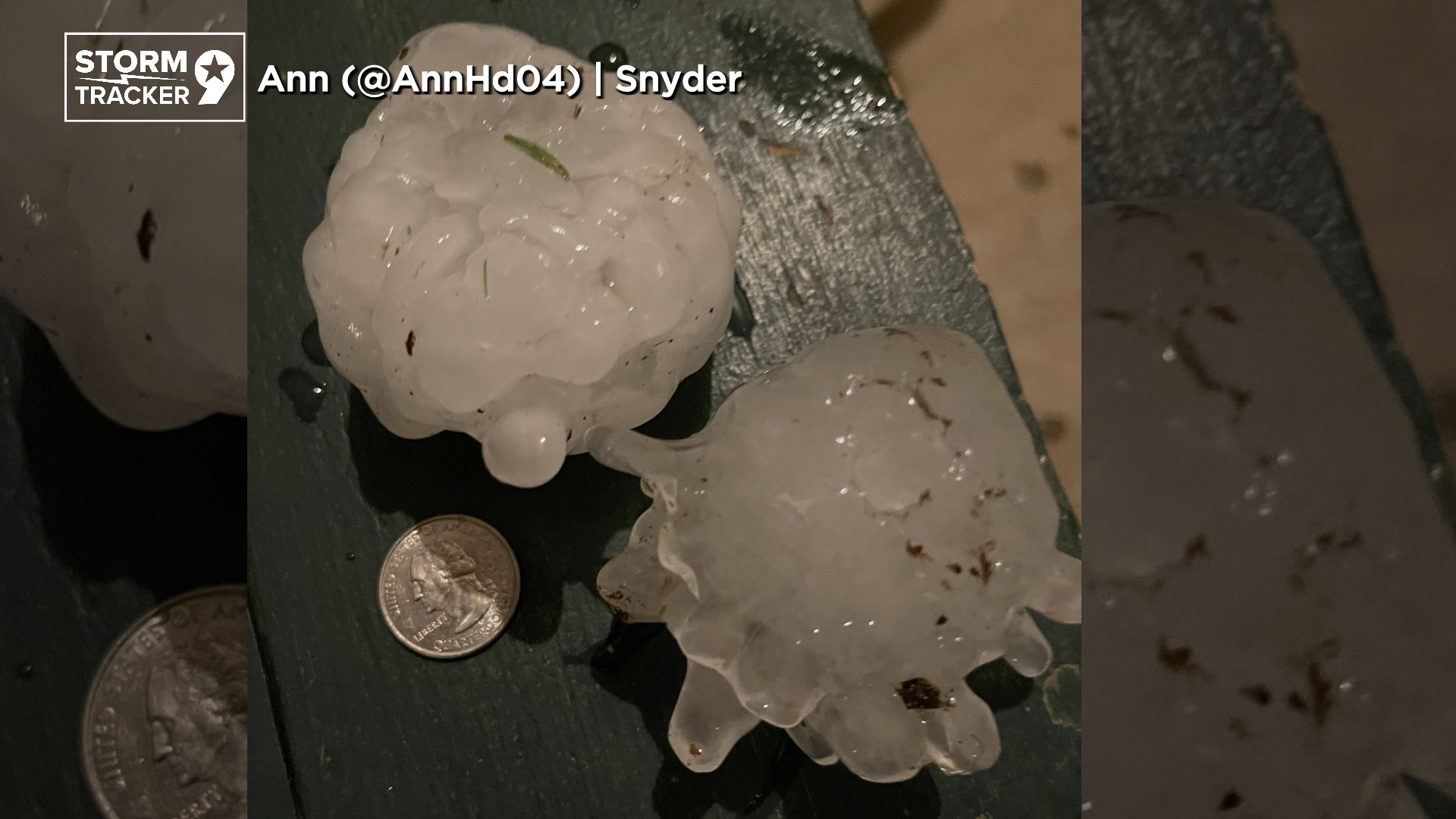 Why is hail such a prevalent part of severe weather in the region?