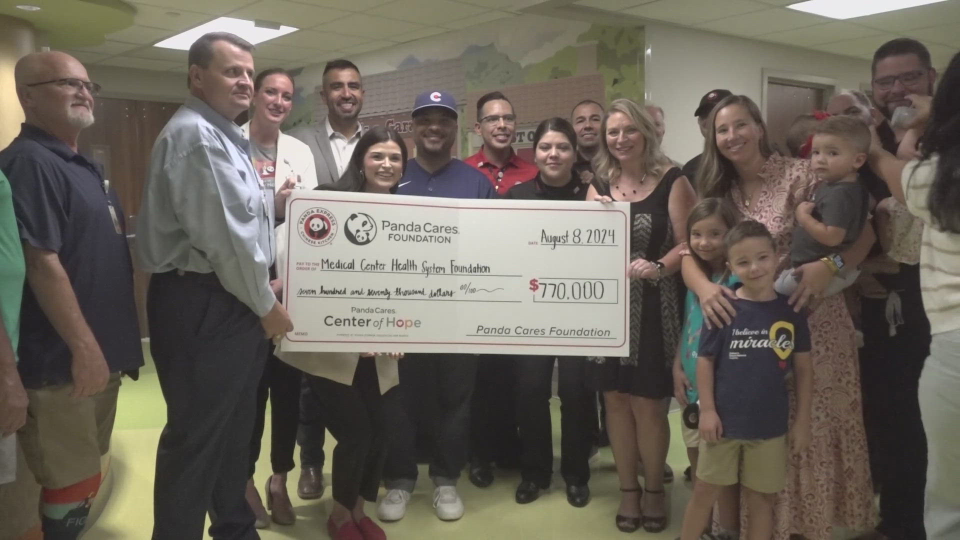 Pediatric unit at Medical Center Hospital gets new room for children and their families to use to unwind during their stay.