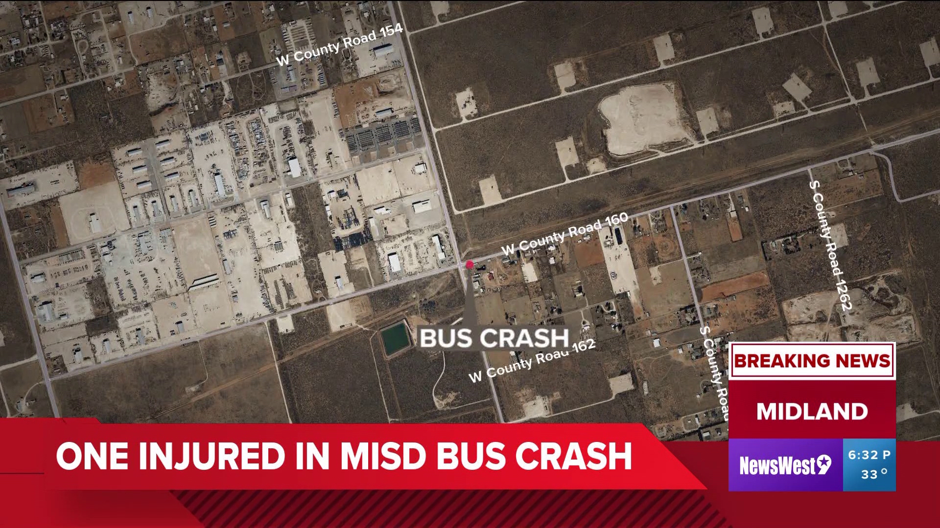Midland ISD school bus crash results in one student injured | newswest9.com