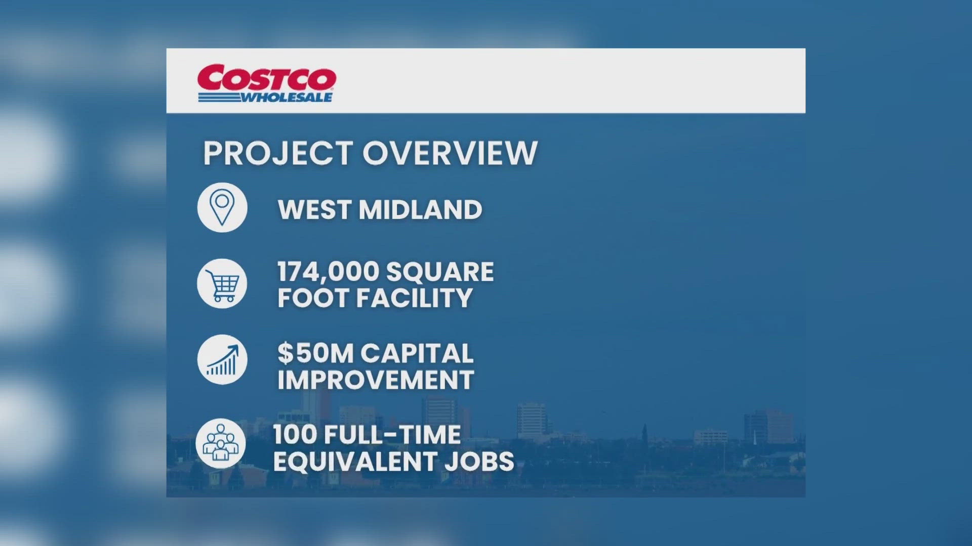 Costco was originally supposed to be in Midland nearly five years ago, but the plans fell through.