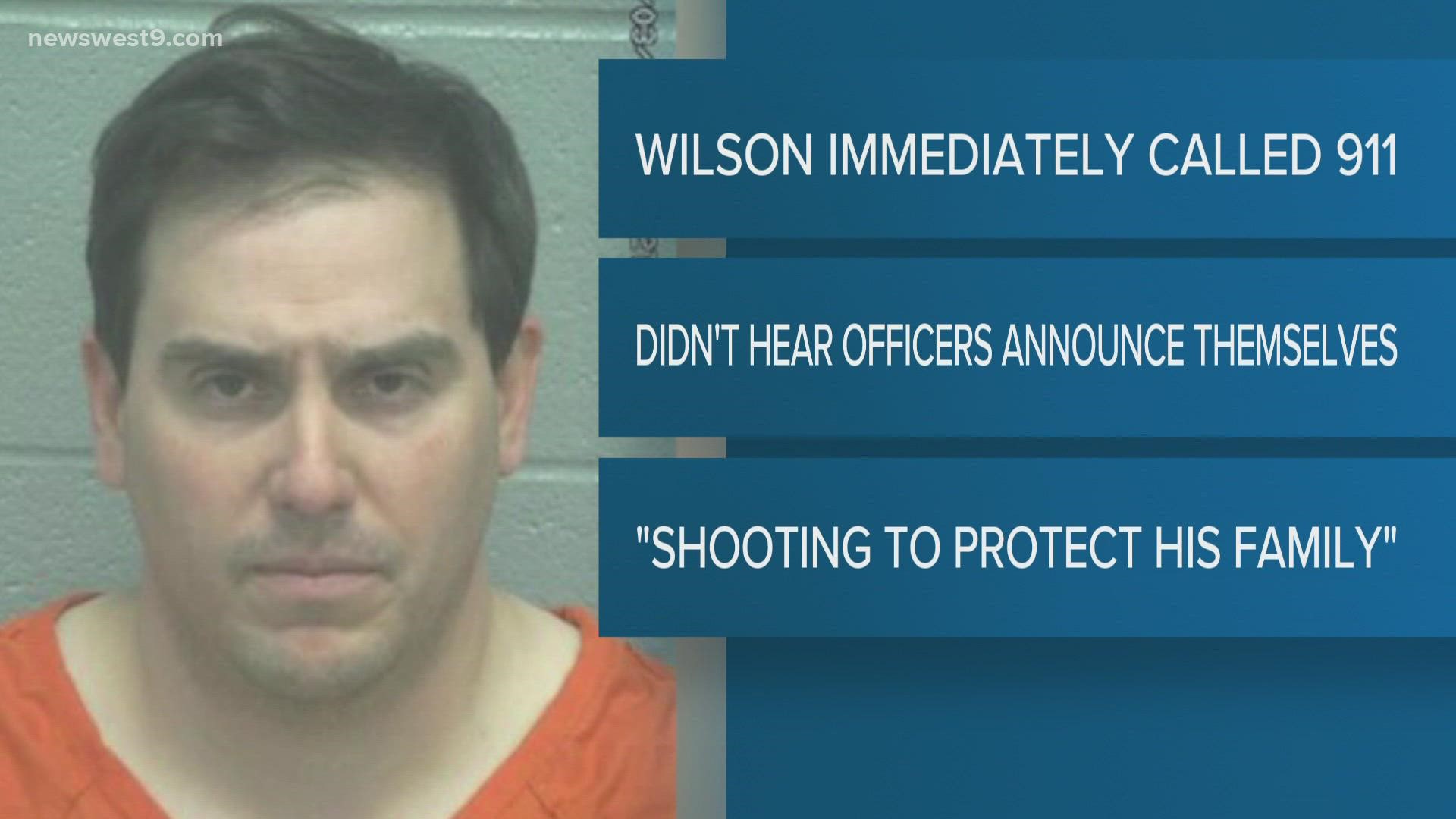 Day two of the trial saw testimony from a Texas Ranger and video of David Wilson following the shooting.