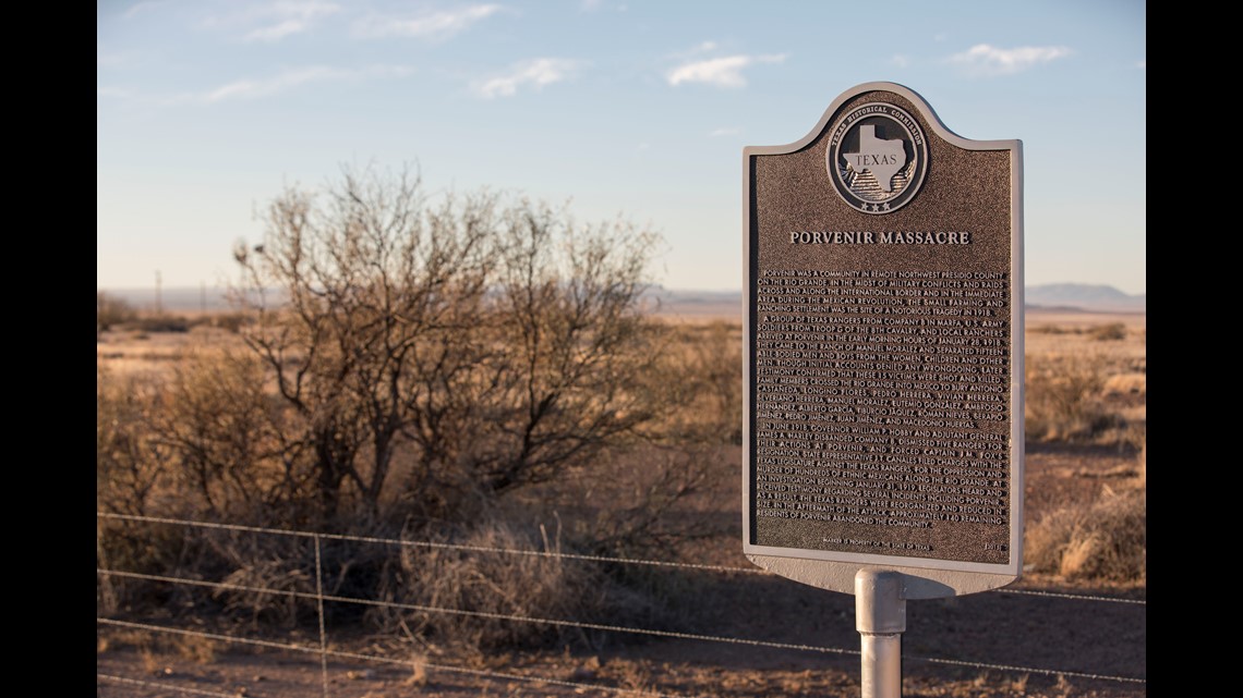 THC places historical marker for Porvenir Massacre in Presidio County