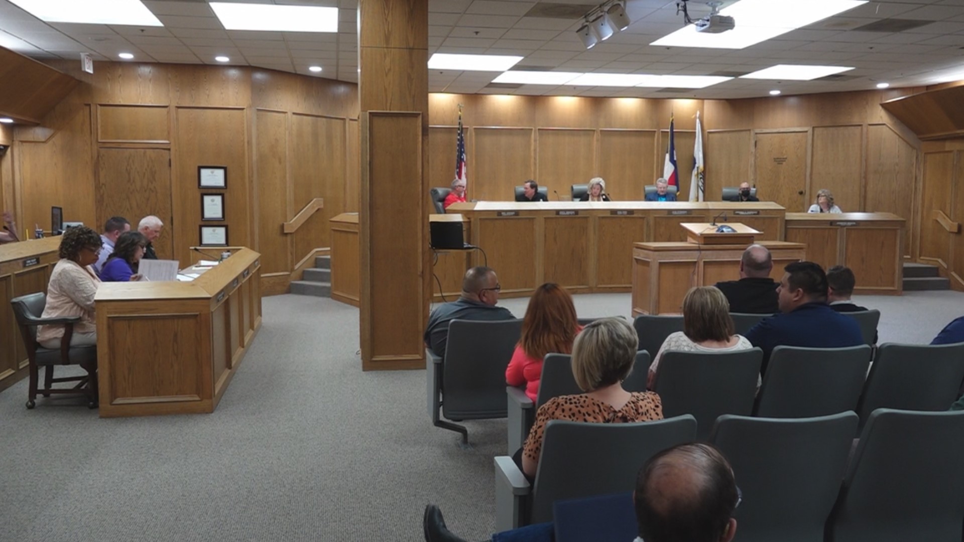 The commissioners court has been working with the same law firm that helped Midland County redraw their district lines.