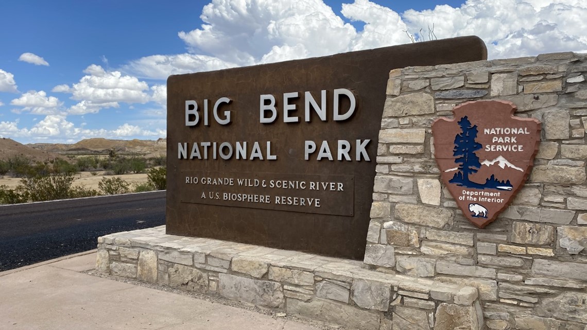 Select areas of Big Bend National Park close to protect nesting falcons