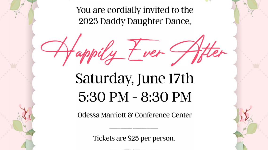 Odessa Parks & Recreation to host annual Father/Daughter Dance ...