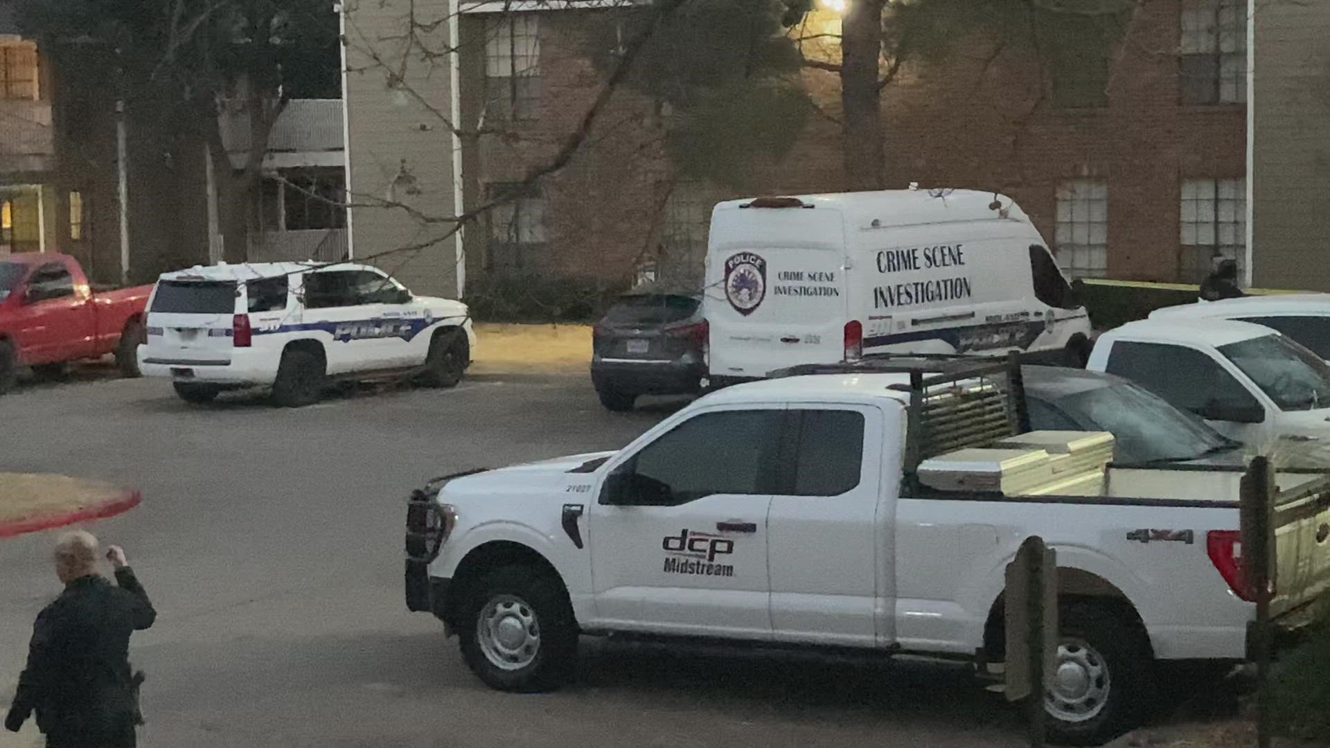 A spokesperson said the man was left in a courtyard at the Clusters Apartments.