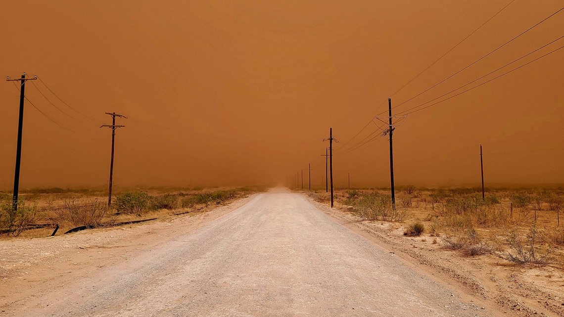 VIEWER PHOTOS: Dust storm rolls into the Permian Basin