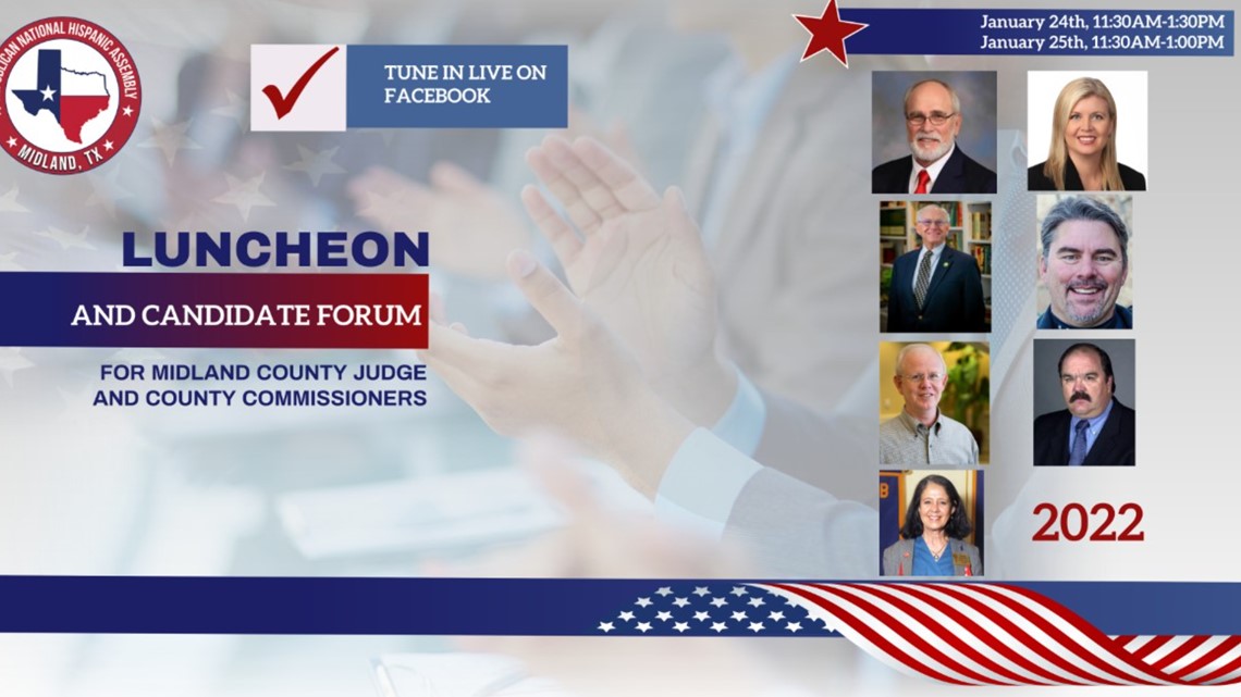 Midland Republican National Hispanic Assembly holding candidate forums